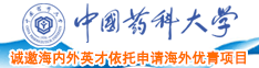 大鸡巴操逼喷水视频中国药科大学诚邀海内外英才依托申请海外优青项目